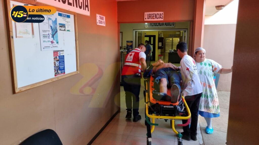 Ciudadano resulta gravemente herido tras accidente de tránsito en Catacamas.